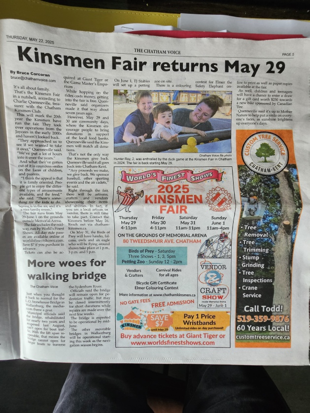 CHATHAM KINSMEN FAIR